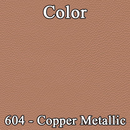 63 SPORT FURY FRONT DOOR PANELS (UNASSEMBLED) - BLACK W/ SRM COPPER ACCENT