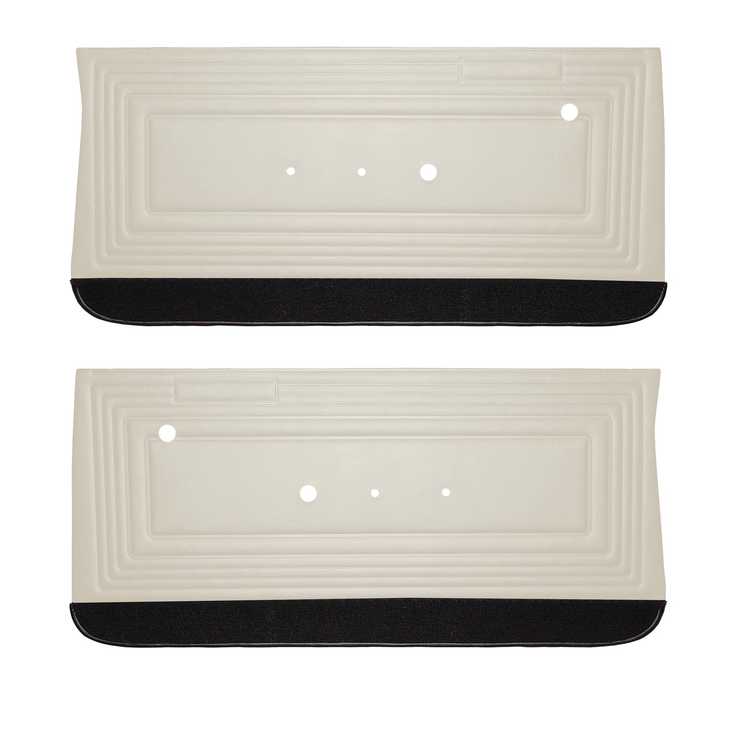 65 GTO/LEMANS FRONT DOOR PANELS - PARCHMENT