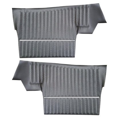 68-69 CUTLASS 'S'/442 CONVERTIBLE REAR PANELS (UNASSEMBLED) - BLACK