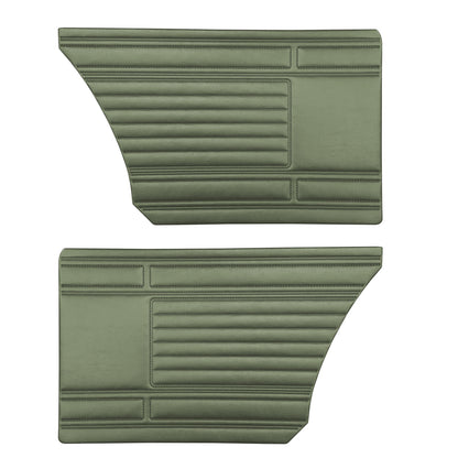 69 BARRACUDA "STANDARD" HARDTOP REAR PANELS - GREEN