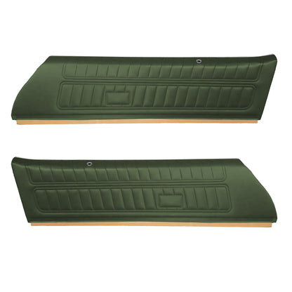 72 FIREBIRD/TRANS AM "STANDARD" UPPER DOOR PANELS (PRE-ASSEMBLED) - GREEN