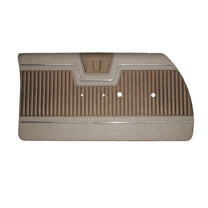 64 FURY FRONT DOOR PANELS (UNASSEMBLED) - SRM DARK BROWN/FAWN TAN