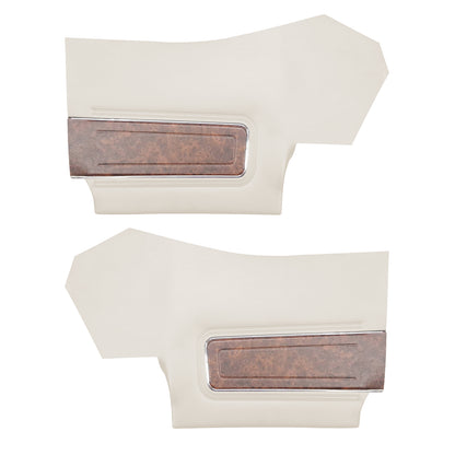 70 CUTLASS SUPREME/442 CONVERTIBLE REAR PANELS (UNASSEMBLED) - PEARL WHITE