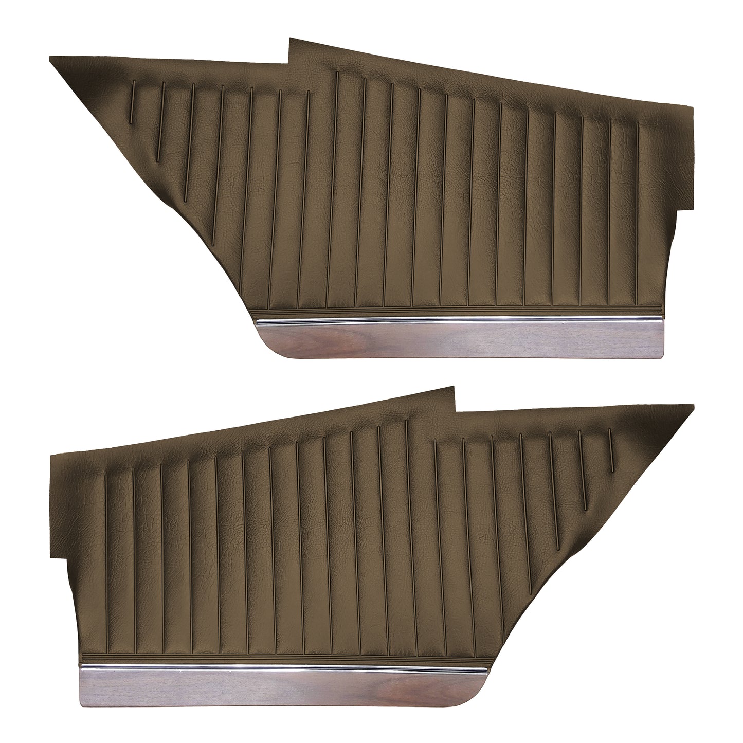 71 SATELLITE SEBRING PLUS/GTX HARDTOP REAR UPPER PANELS - BROWN