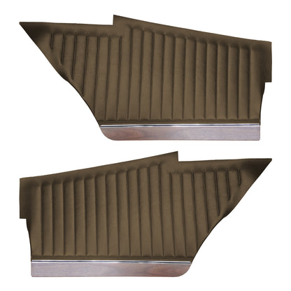71 SATELLITE SEBRING PLUS/GTX HARDTOP REAR UPPER PANELS - BROWN