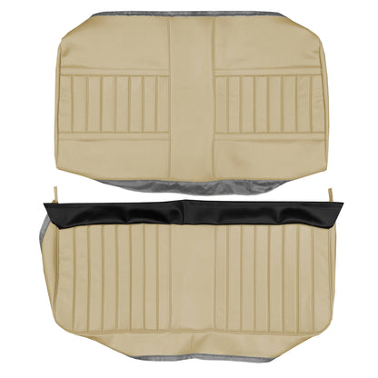 71 SKYLARK/GS "DELUXE" CONVERTIBLE REAR UPHOLSTERY - SANDALWOOD