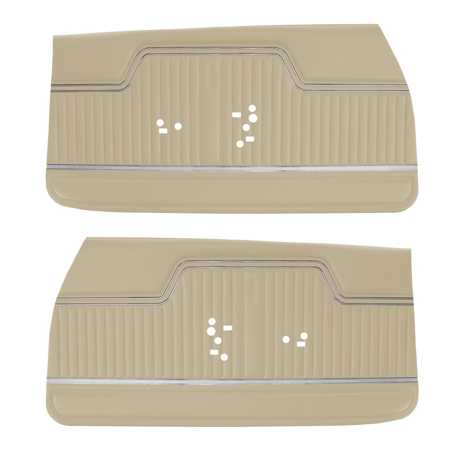 71 EL CAMINO DOOR PANELS (UNASSEMBLED) - SANDALWOOD