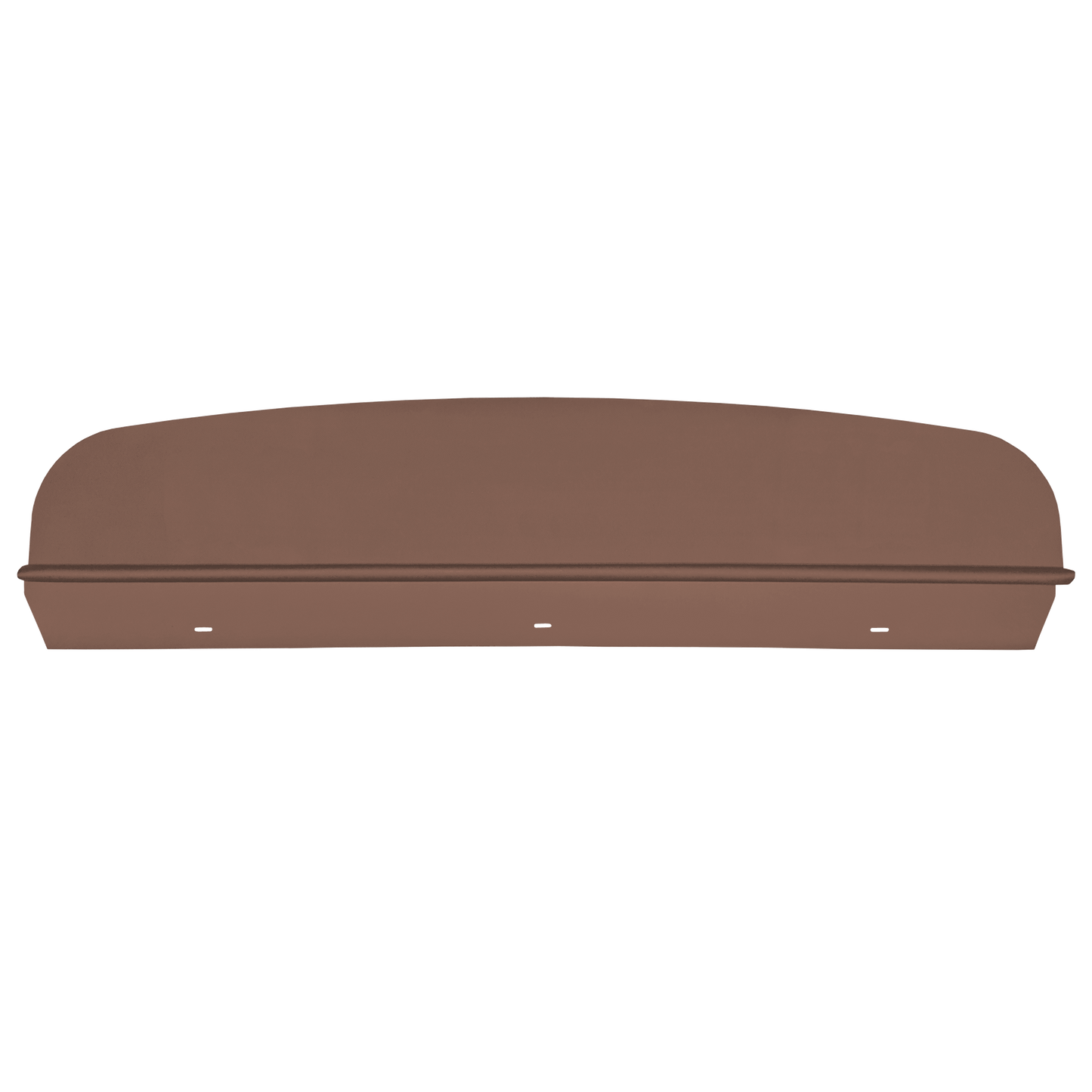 64 DODGE/PLYMOUTH B-BODY HARDTOP PACKAGE TRAY W/O SPEAKER CUT-OUTS - DARK COPPER