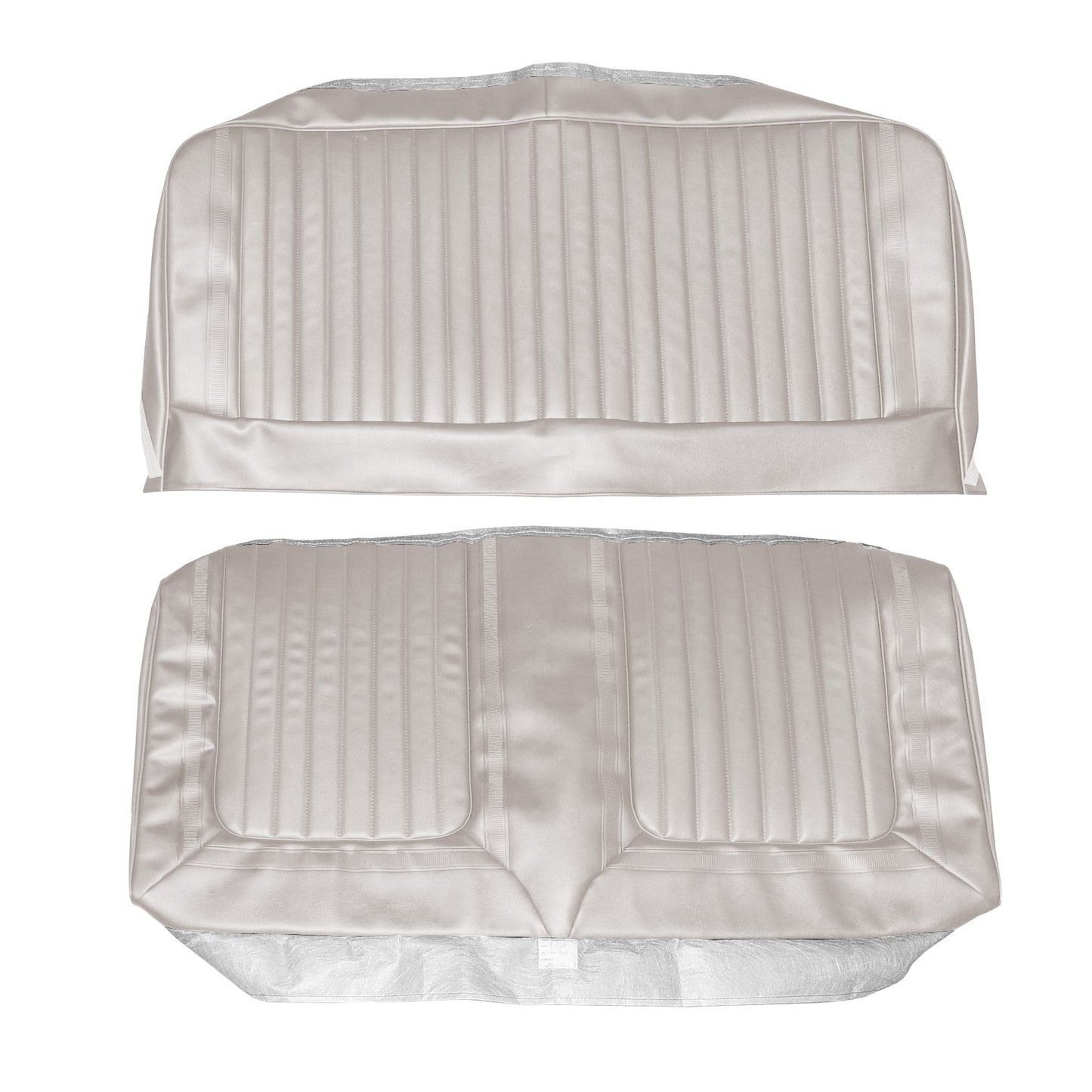 69 SKYLARK/GS 350/400 SPORT COUPE REAR UPHOLSTERY- PARCHMENT
