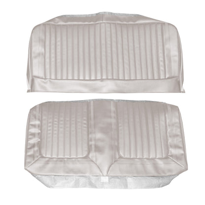 69 SKYLARK/GS 350/400 SPORT COUPE REAR UPHOLSTERY- PARCHMENT