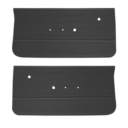 65 CHEVELLE/MALIBU FRONT DOOR PANELS - BLACK