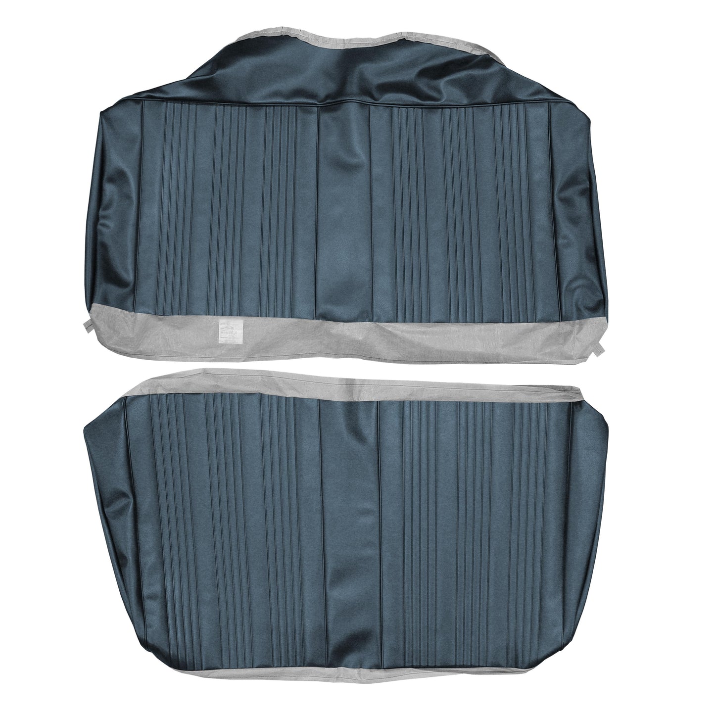 67 GTO/LEMANS CONVERTIBLE REAR UPHOLSTERY - BLUE