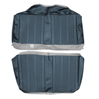 67 GTO/LEMANS CONVERTIBLE REAR UPHOLSTERY - BLUE