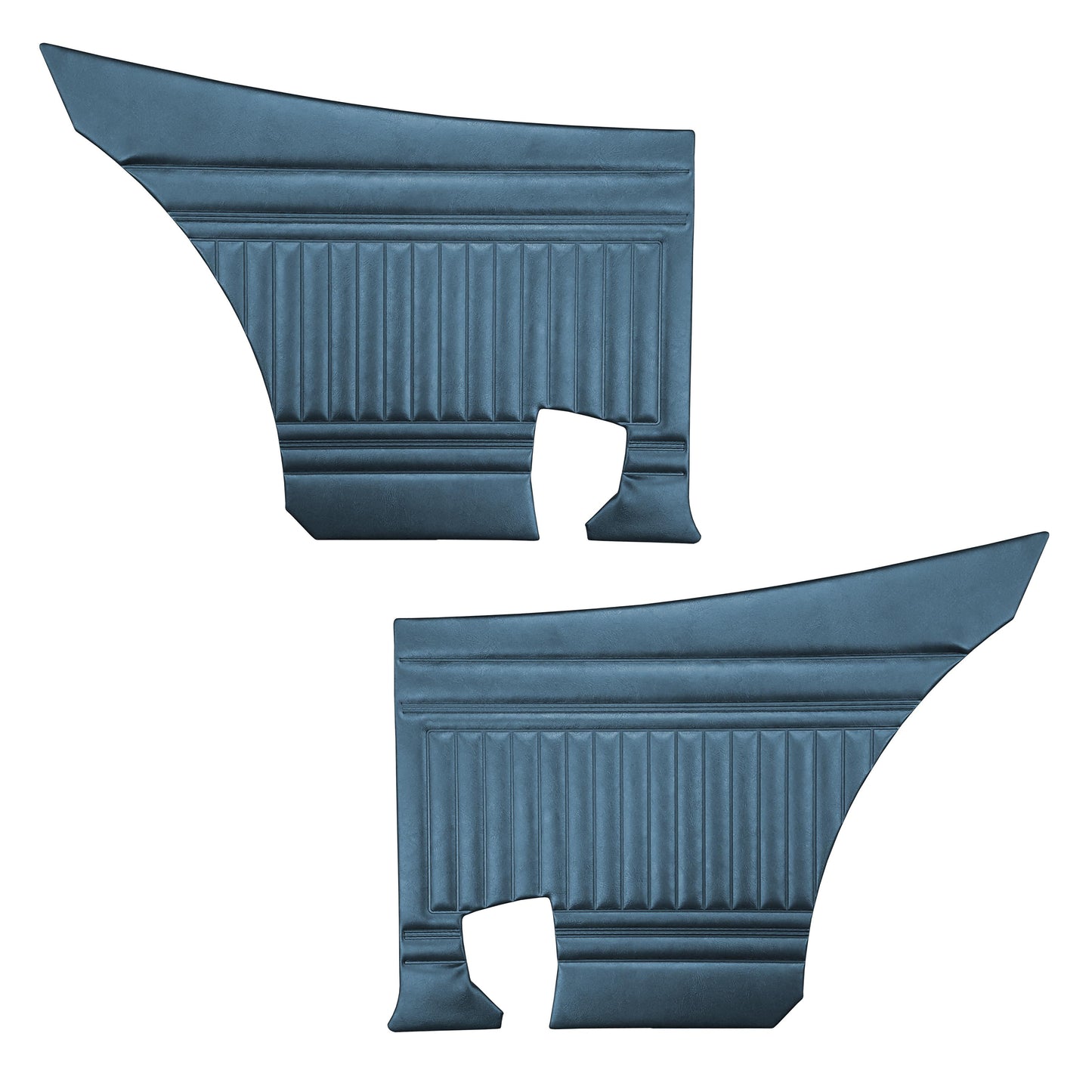 74 DUSTER/DART SPORT FASTBACK REAR PANELS - LAGOON BLUE