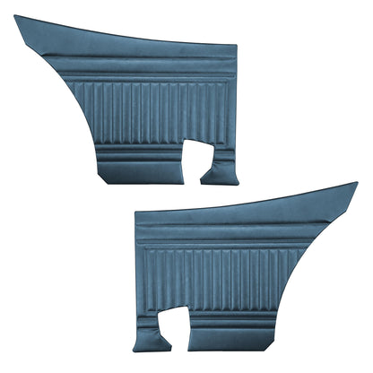 74 DUSTER/DART SPORT FASTBACK REAR PANELS - LAGOON BLUE