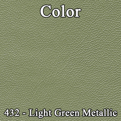 68 CLOTH BENCH- GREEN/LT GREEN