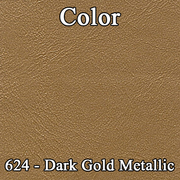 65 BELVEDERE II CONVERTIBLE REAR UPHOLSTERY - LSRM DARK GOLD/GOLD