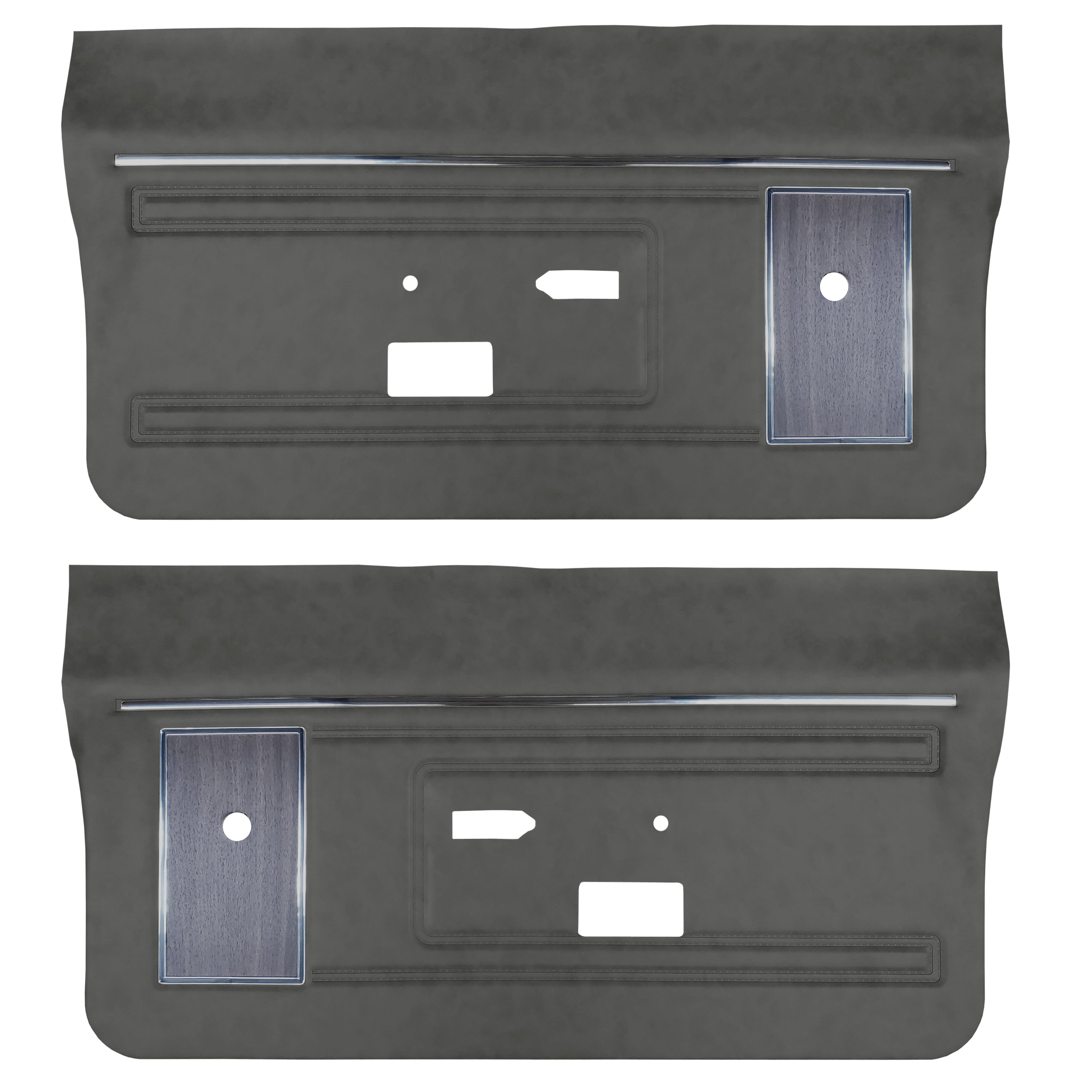 1969 Javelin/AMX Door Panels Unassembled - Charcoal - Legendary Auto ...