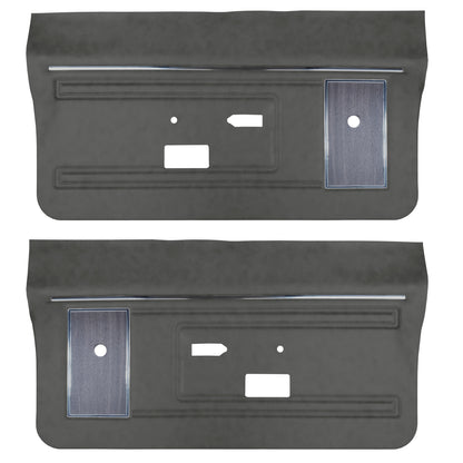 69 JAVELIN SST/AMX FRONT DOOR PANELS (UNASSEMBLED) - CHARCOAL