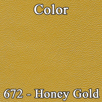 73 RR/SATELLITE BENCH CLOTH REAR UPPER SRM HONEY GOLD