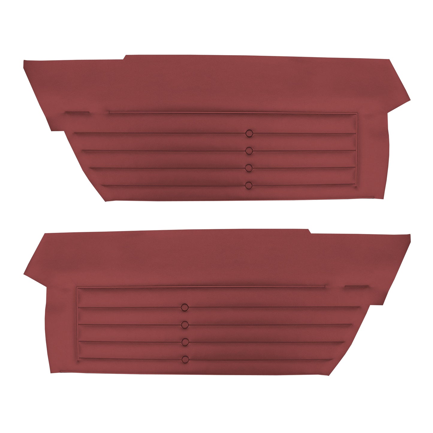 65 SKYLARK/GS SPORT COUPE REAR PANELS - RED