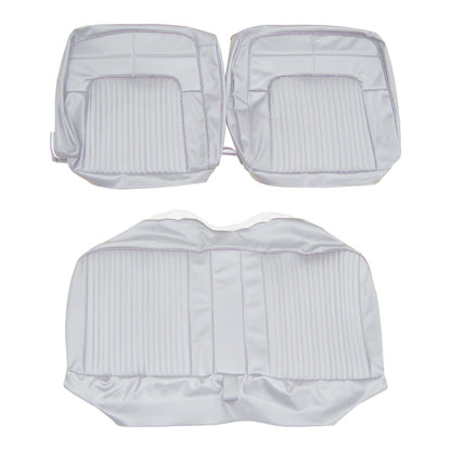69 CORONET 500 SPLIT BENCH UPHOLSTERY - WHITE