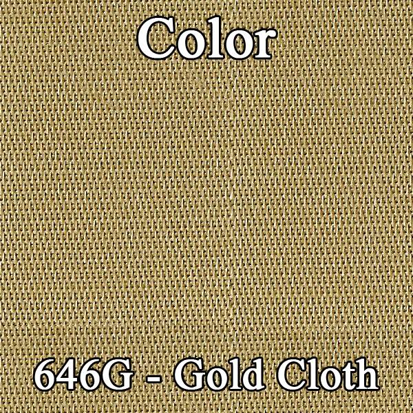 70 CLOTH HOL REAR - GOLD/GOLD