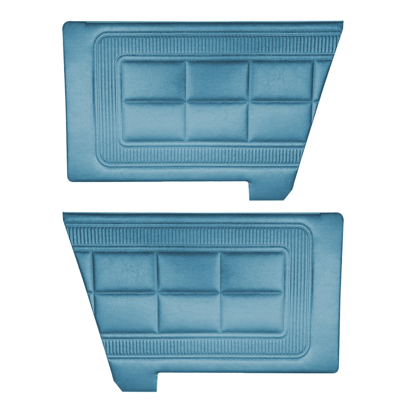 69 DART CUSTOM HARDTOP REAR PANELS - BLUE