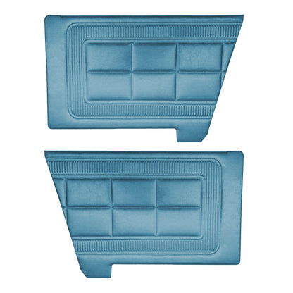 69 DART CUSTOM HARDTOP REAR PANELS - BLUE
