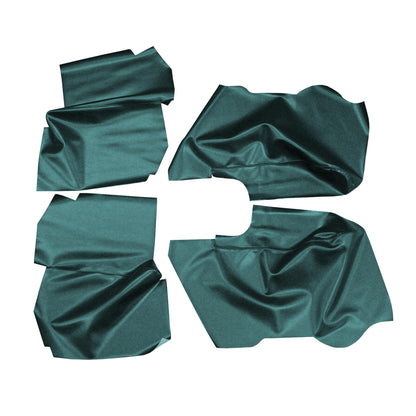 64 GM A-BODY CONVERTIBLE REAR ARMREST PANEL COVERS - DARK AQUA