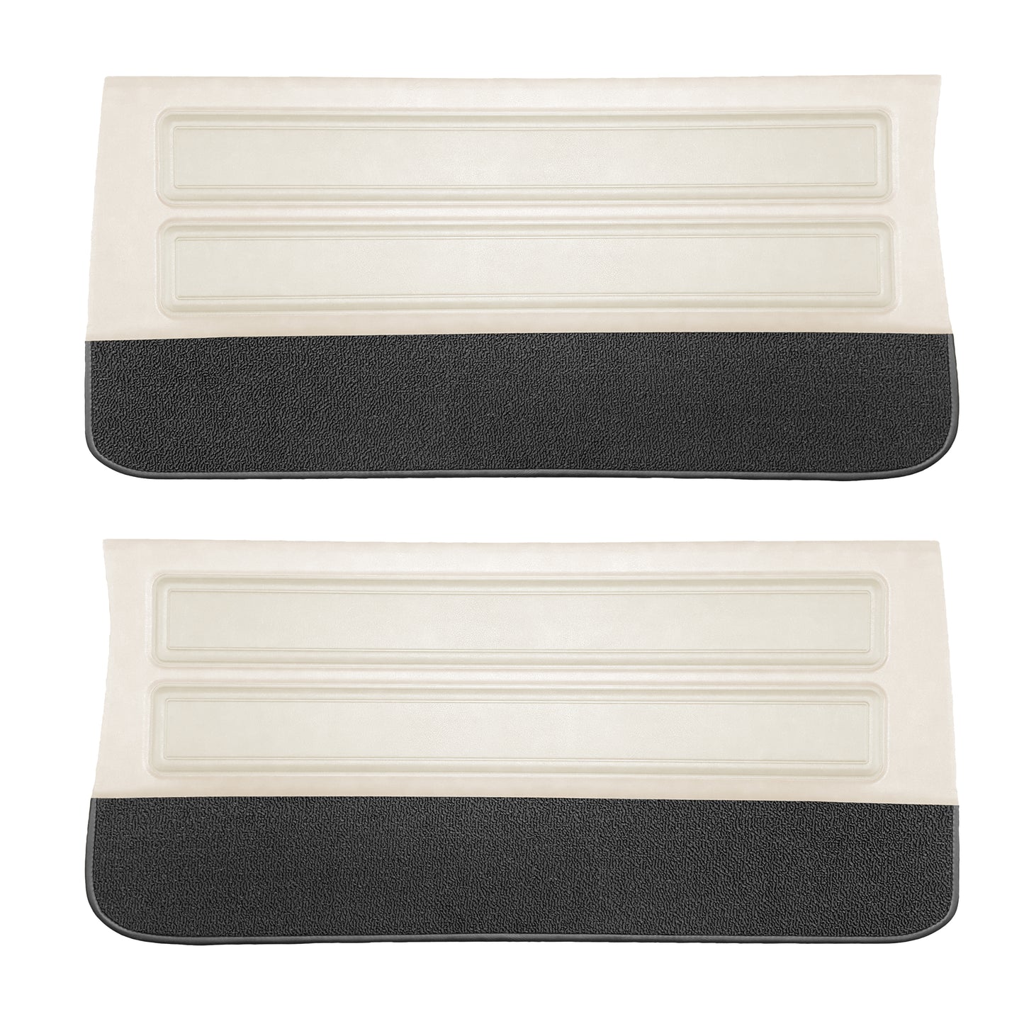 67 CUTLASS/442 FRONT DOOR PANELS - PARCHMENT