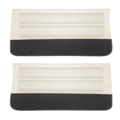 67 CUTLASS/442 FRONT DOOR PANELS - PARCHMENT