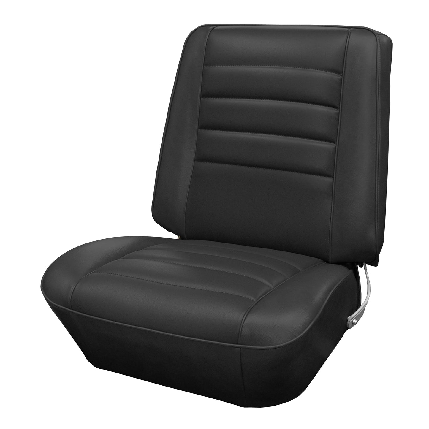 65 CHEVELLE/MALIBU BUCKET SEAT UPHOLSTERY - BLACK