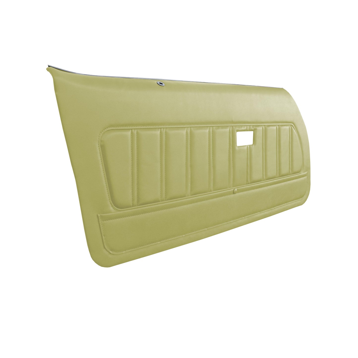 75 CAMARO "DELUXE" DOOR PANELS (PRE-ASSEMBLED) -  SRM DARK SADDLE/SADDLE