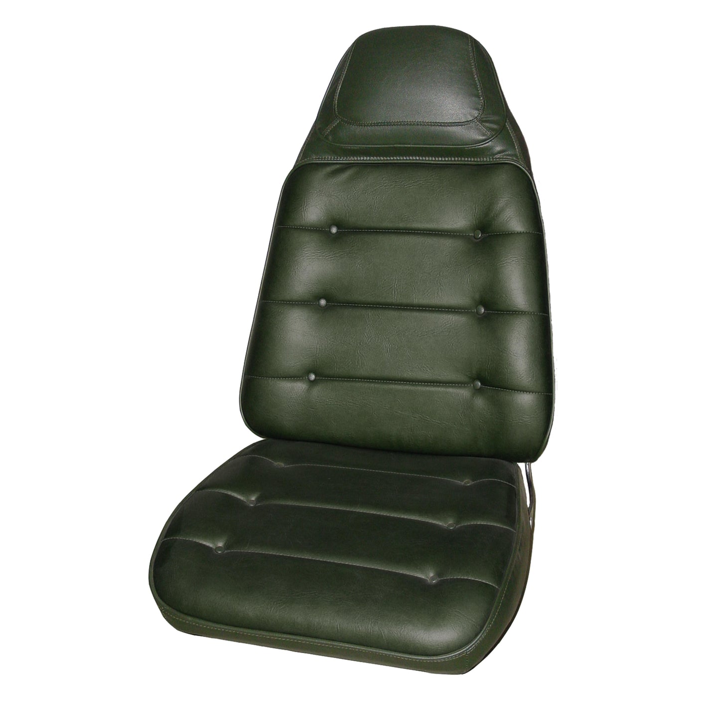 72 CHARGER BUCKET SEAT UPHOLSTERY - GREEN