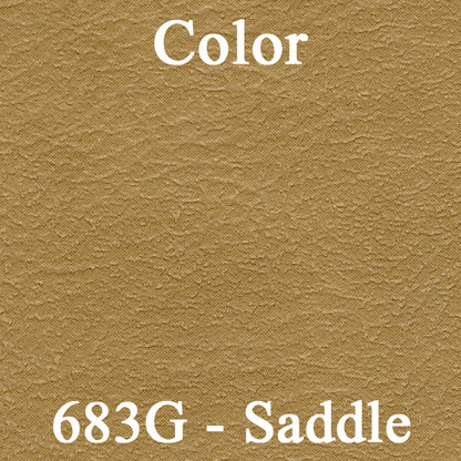 70 GM A-BODY FRONT ARMREST PADS - SADDLE