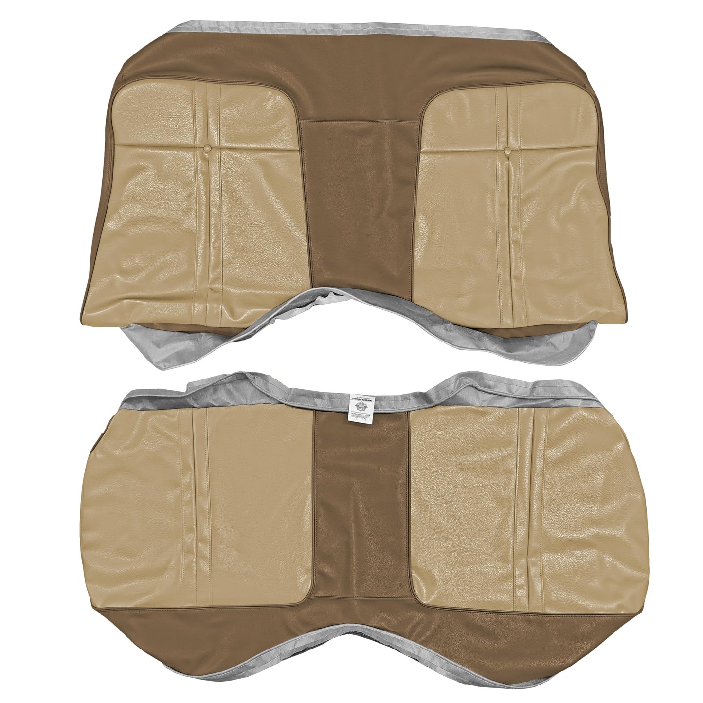 71 BARRACUDA/CHALLENGER "STANDARD" HTP REAR TAN/BROWN