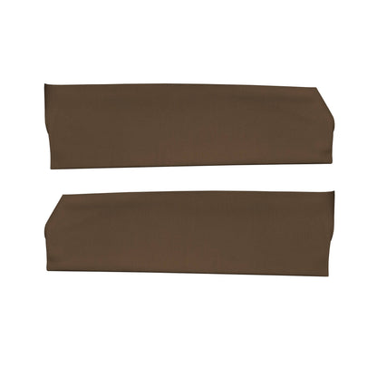71 SATELLITE/ROADRUNNER "STANDARD" FRONT UPPER DOOR PANELS - BROWN