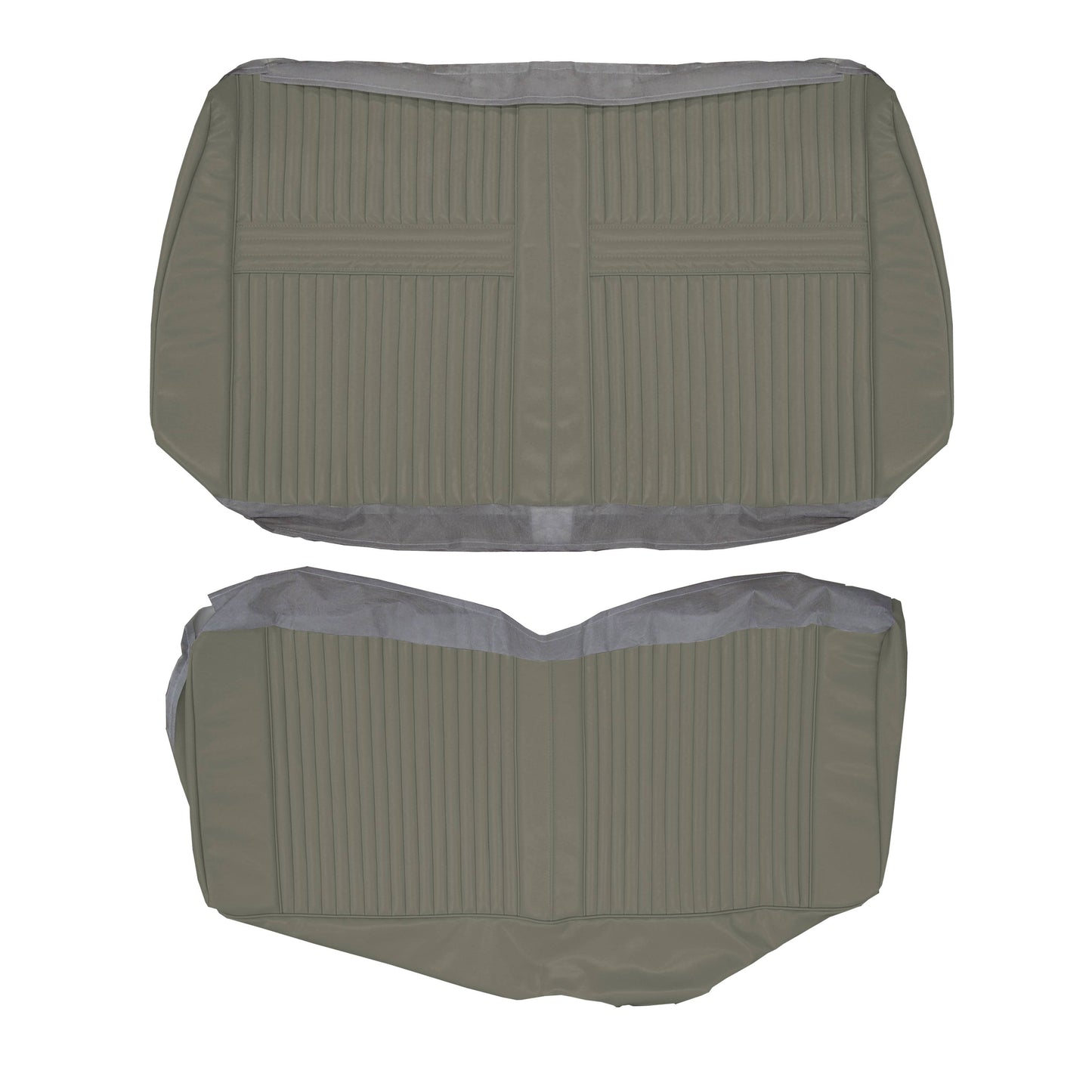 64 CUTLASS/442 CONVERTIBLE REAR UPHOLSTERY - GREEN