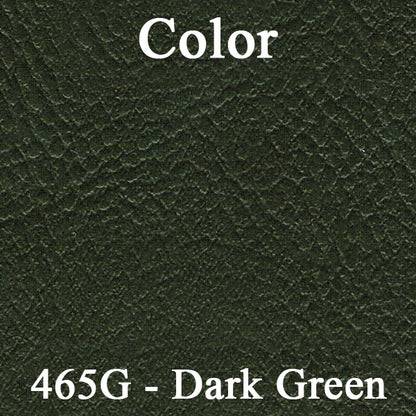 72 CUTLASS SPLIT BENCH UPHOLSTERY - MEDIUM GREEN