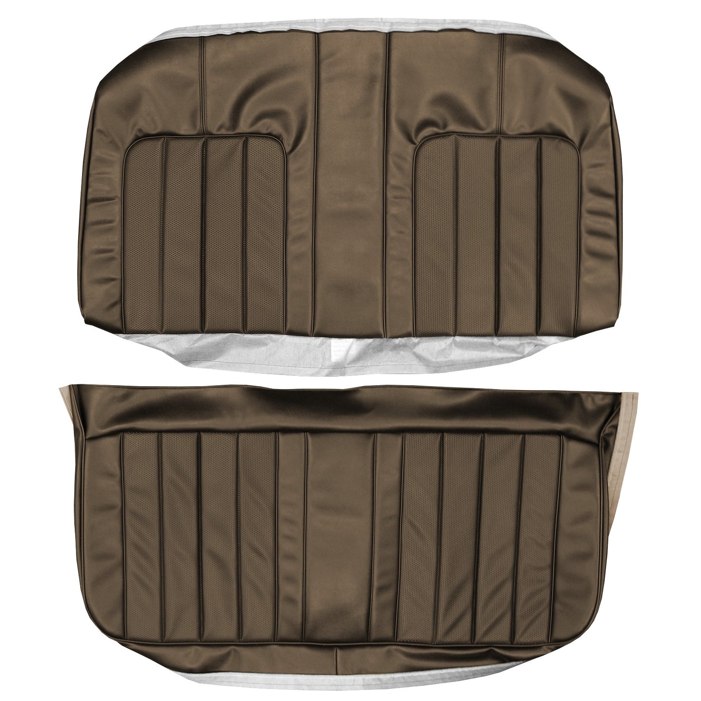 70 SKYLARK/GS "DELUXE" CONVERTIBLE REAR UPHOLSTERY - BURNISHED SADDLE