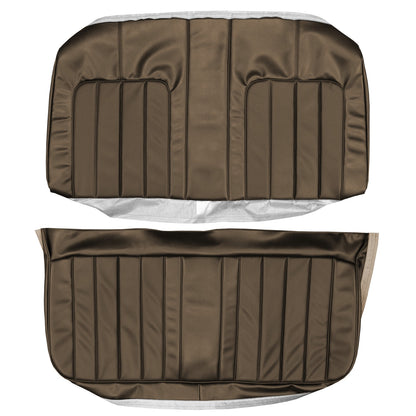 70 SKYLARK/GS "DELUXE" CONVERTIBLE REAR UPHOLSTERY - BURNISHED SADDLE