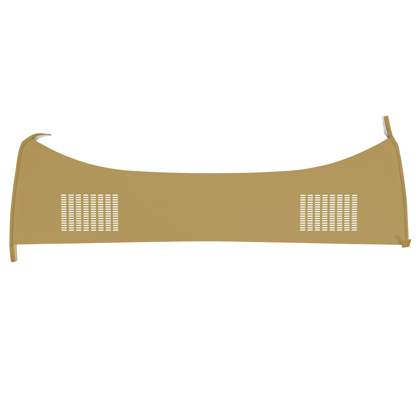 74 DART HARDTOP PACKAGE TRAY WITH SPEAKER CUT-OUTS - EMBER GOLD