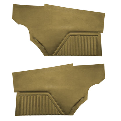 69 FIREBIRD "STANDARD" HARDTOP REAR PANELS (UNASSEMBLED) - GOLD