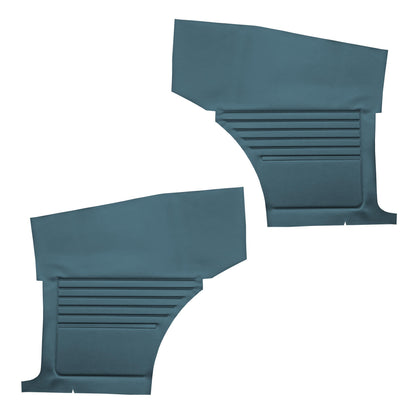 68 CAMARO "STANDARD" HARDTOP REAR PANELS W/ FIXED SEAT (UNASSEMBLED) - BLUE