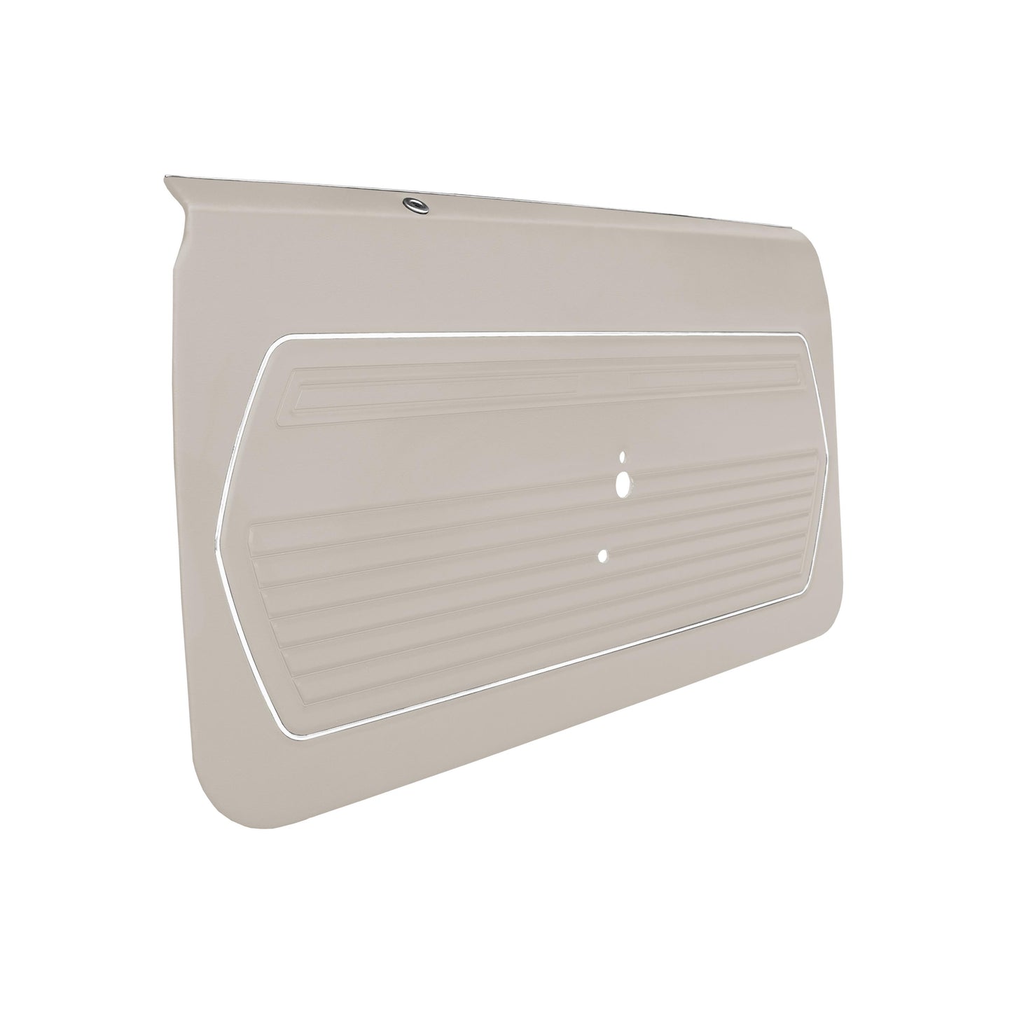 69 CAMARO "STANDARD" FRONT DOOR PANELS (PRE-ASSEMBLED) - FROST WHITE