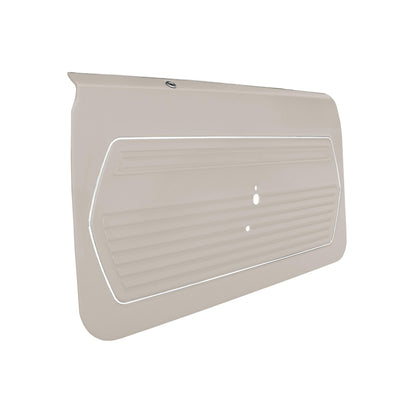 69 CAMARO "STANDARD" FRONT DOOR PANELS (PRE-ASSEMBLED) - FROST WHITE