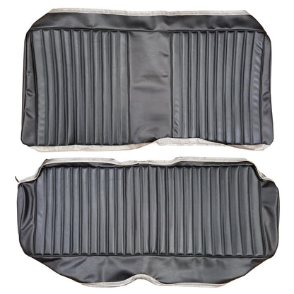 73 DART SPORT/DUSTER FIXED REAR UPHOLSTERY - BLACK