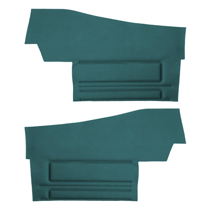 68 GTO/LEMANS CONVERTIBLE REAR PANELS (UNASSEMBLED) - TURQUOISE