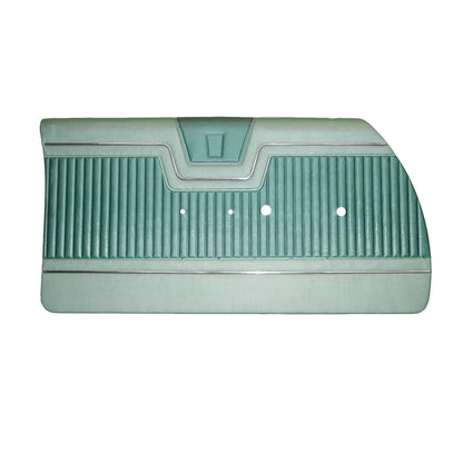 64 FURY FRONT DOOR PANELS (UNASSEMBLED) - DARK TURQUOISE/LIGHT TURQUOISE